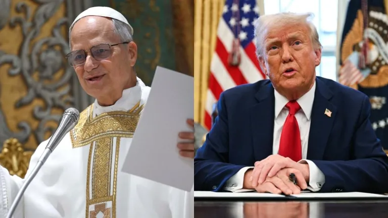 Tweets Papa Leon Xiv Trump